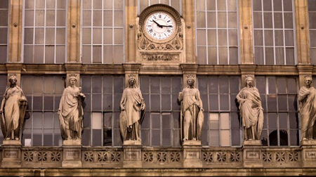 Gare du Nord hotel area in Paris