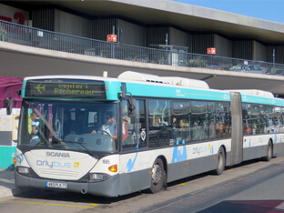 OrlyBus at Paris Orly Airport