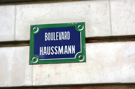 Boulevard Haussman Paris