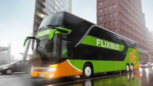 Paris Flixbus bus