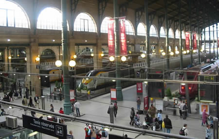 Gare du Nord station Paris